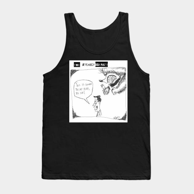 New Year's Bear Attack Tank Top by The Seriously Deranged